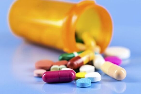 comprimidos para o tratamento de fungos nas unhas